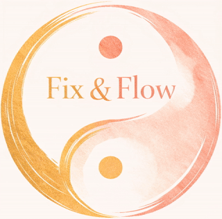 Fix & Flow – לוגו מונפש